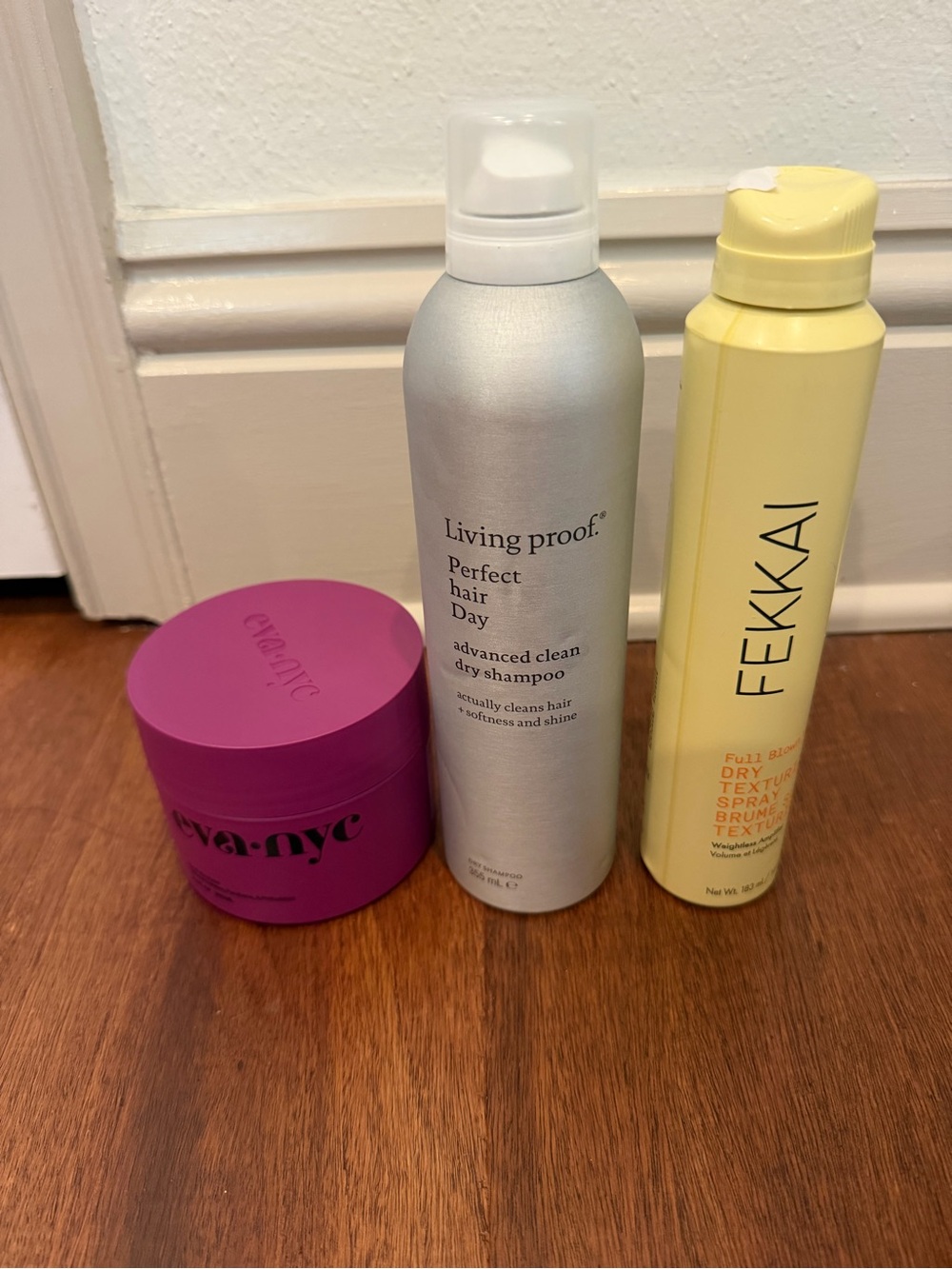 Hair product set, Eva-nye, living proof, Fekkai